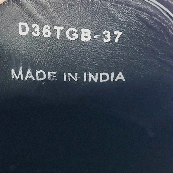 NEW Geox Walk Pleasure Black Lace-up Loafers Size 7 - Picture 10 of 10